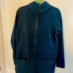 Lululemon Teal 2-in-1 trenchcoat or bomber Size 12